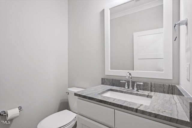 2905 Cammie St, Durham, NC 27705 - bathroom featuring vanity and toilet