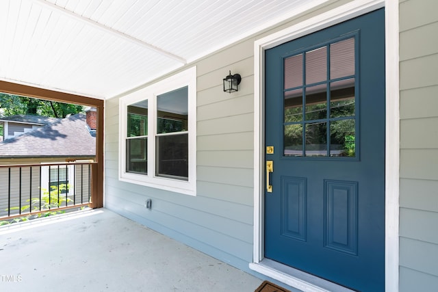 1606 James St, Durham, NC 27707 - property entrance featuring covered porch