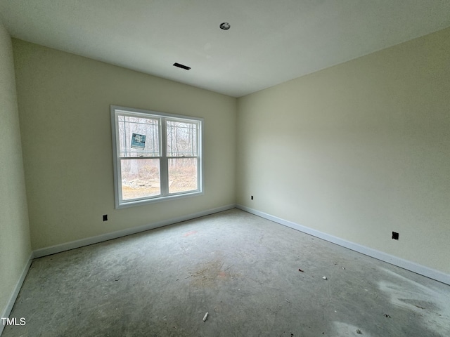 view of unfurnished room