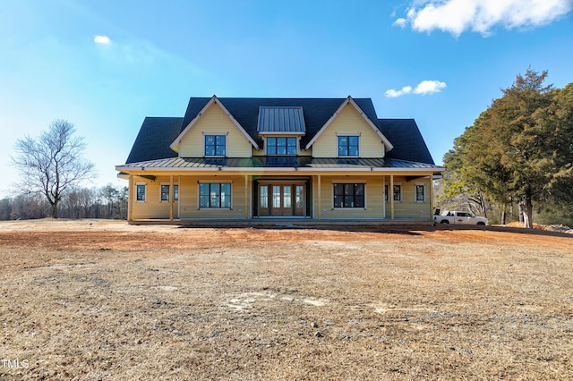 view of rear view of property