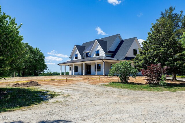 6509 Zebulon Rd, Wake Forest, NC 27587 - farmhouse-style home featuring covered porch