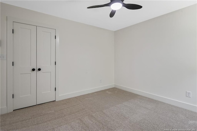 4935 High Branch Ct, Stedman, NC 28391 - unfurnished bedroom featuring carpet flooring, baseboards, and a closet