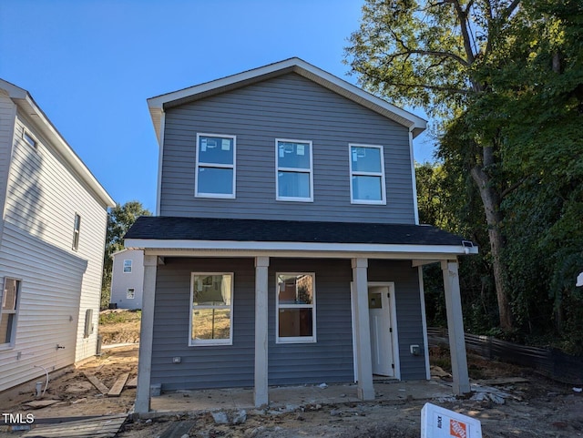 view of front of house featuring a porch