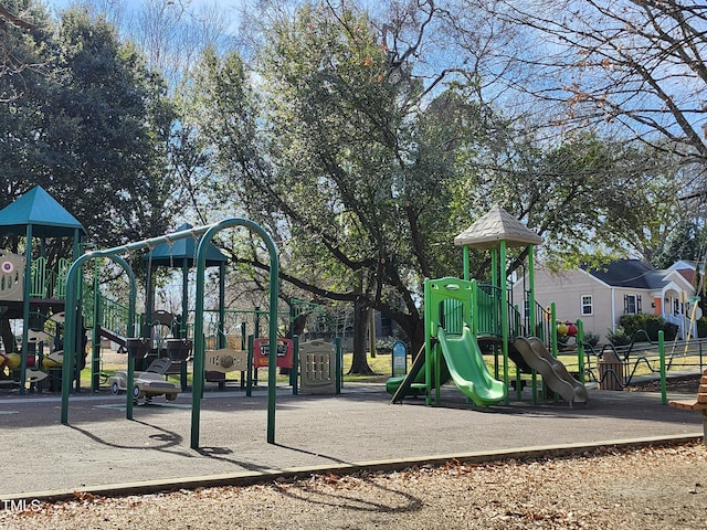 view of play area