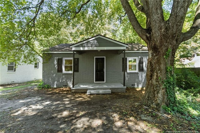 view of bungalow-style house