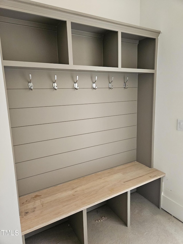 109 Evander Way, Pittsboro, NC 27312 - mudroom featuring baseboards