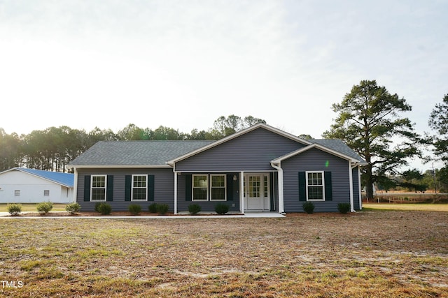 view of ranch-style house