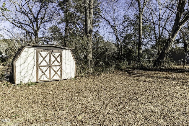 view of outdoor structure