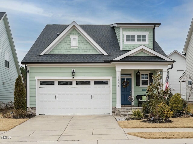 view of craftsman-style home