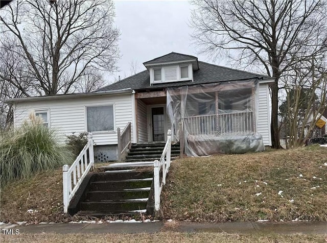 view of bungalow