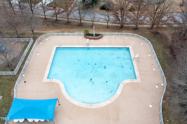 view of pool