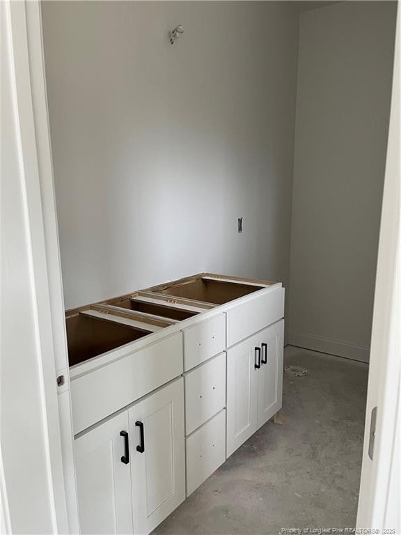 181 Pinecrest Dr, Carthage, NC 28327 - bathroom with unfinished concrete flooring