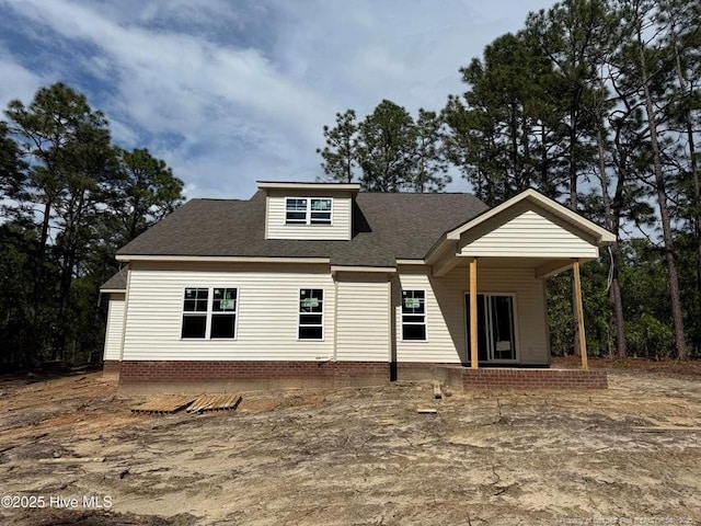 161 Pinecrest Dr, Carthage, NC 28327 - view of front of property featuring a shingled roof