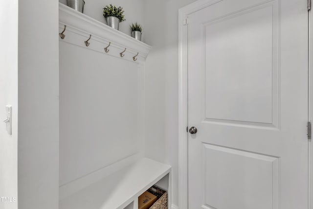 view of mudroom