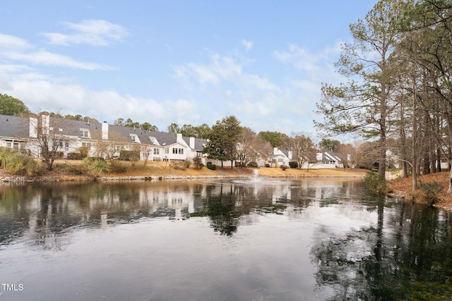 property view of water