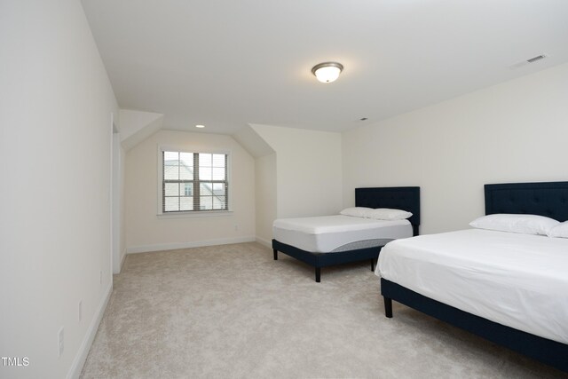 978 Bonanza Ln Unit 163, Mebane, NC 27302 - carpeted bedroom with lofted ceiling