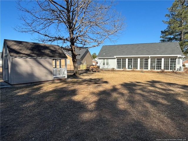 view of rear view of house