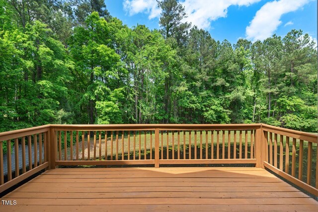 view of deck