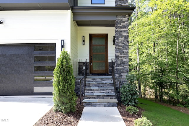 view of entrance to property