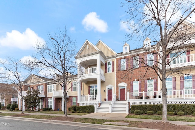 view of townhome / multi-family property