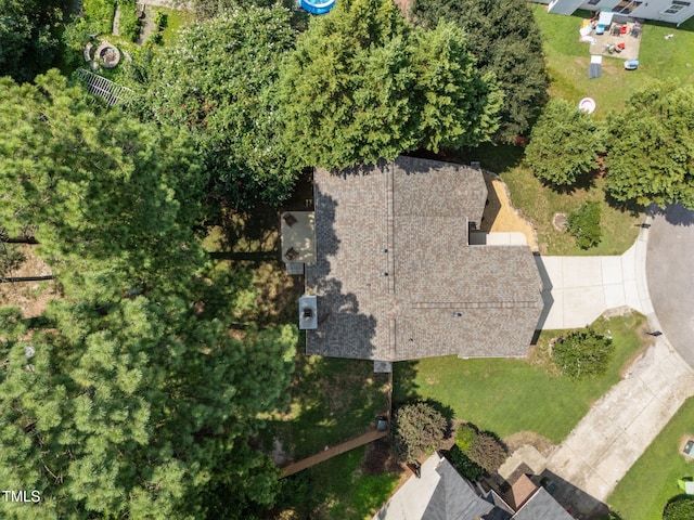 8005 Chatahoochie Ln, Raleigh, NC 27616 - bird's eye view