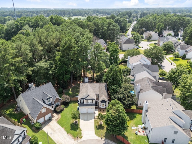 8005 Chatahoochie Ln, Raleigh, NC 27616 - aerial perspective of suburban area