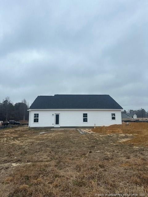 view of rear view of house