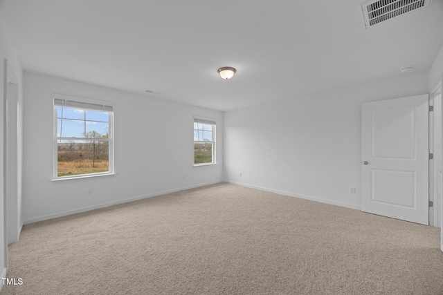 3615 62, Burlington, NC 27217 - carpeted spare room featuring baseboards and visible vents