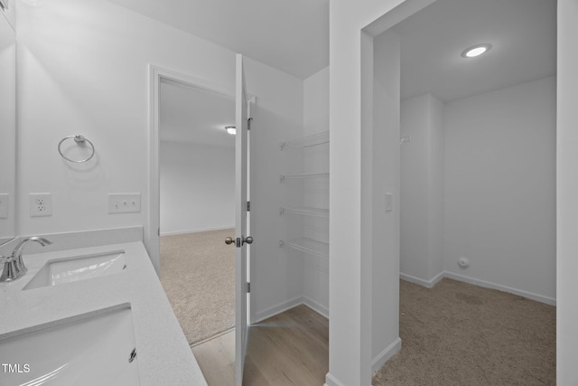 3615 62, Burlington, NC 27217 - bathroom featuring baseboards and vanity