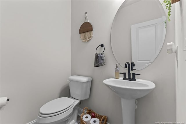 bathroom with toilet