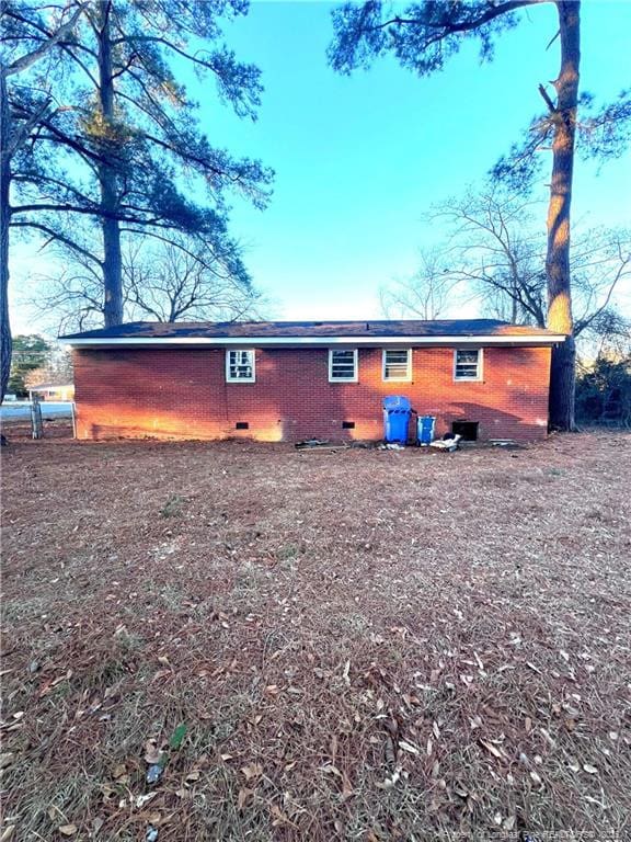 view of rear view of house