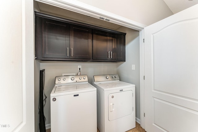 2228 Lakedale Dr, Fayetteville, NC 28306 - laundry area featuring cabinet space and washer and clothes dryer