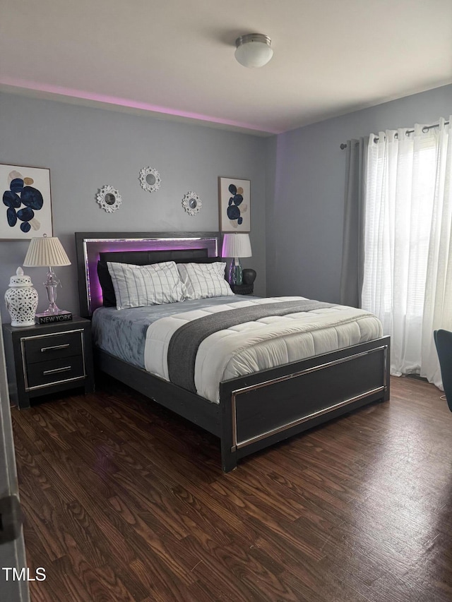5430 Neuse Ridge Rd, Raleigh, NC 27610 - bedroom with wood finished floors