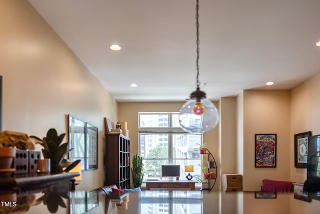317 W Morgan St Unit 405, Raleigh, NC 27601 - dining room with recessed lighting