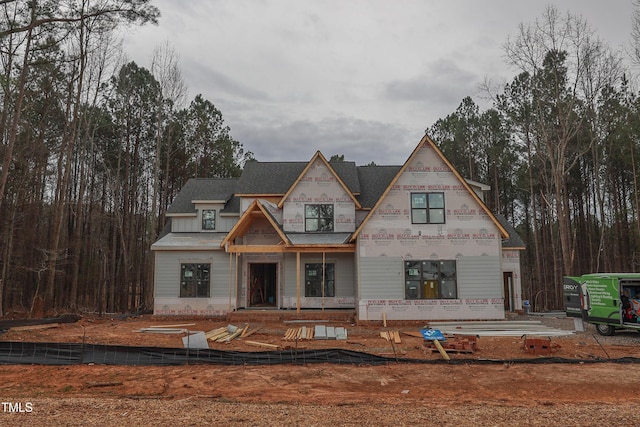 view of property in mid-construction