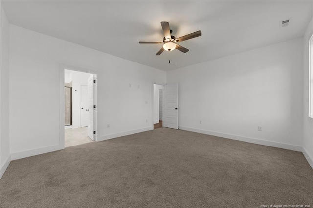 112 Peeler Cir, Raeford, NC 28376 - unfurnished room featuring carpet flooring and ceiling fan