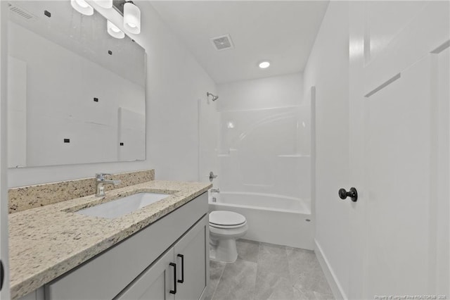 142 Peeler Cir, Raeford, NC 28376 - full bathroom featuring vanity and shower / bath combination