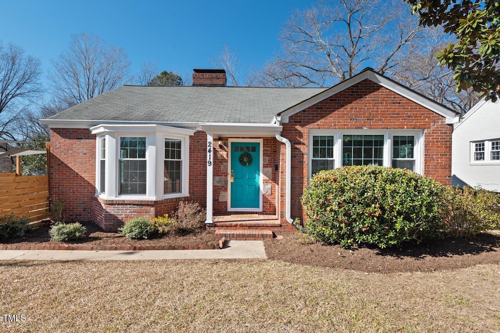 view of front of house