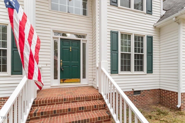 view of entrance to property