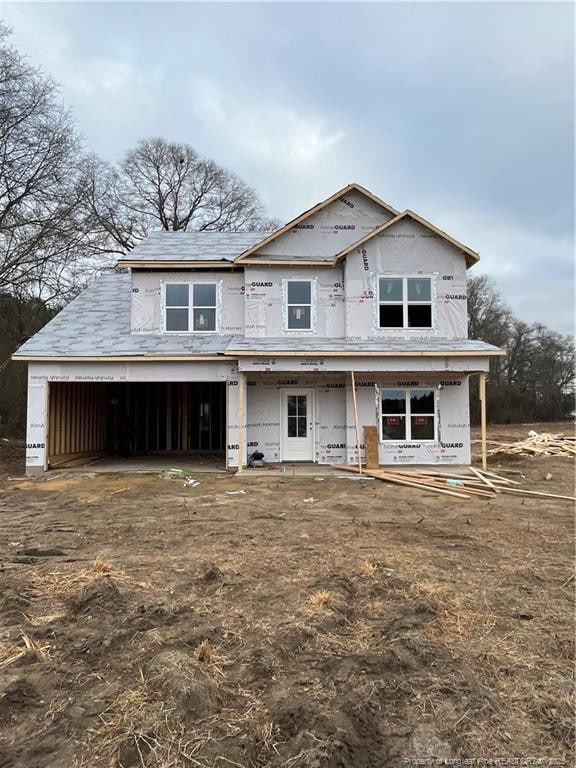 view of property in mid-construction