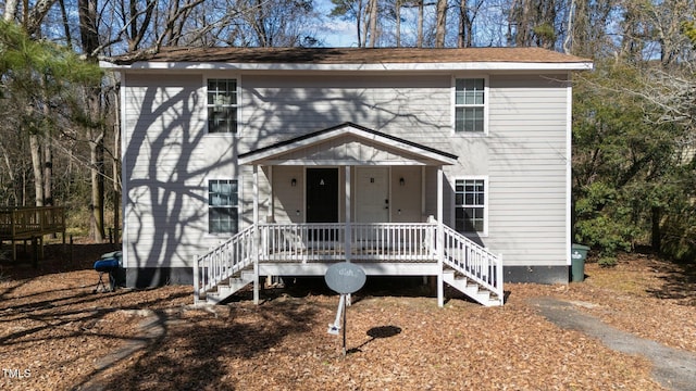 view of front of house