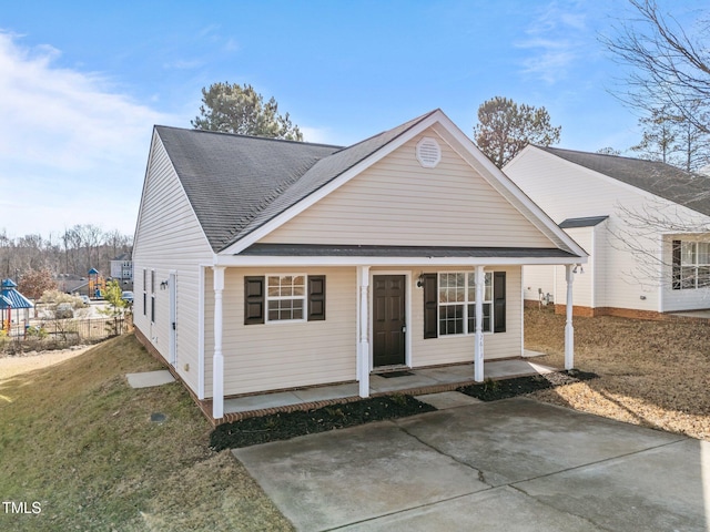 view of front of house