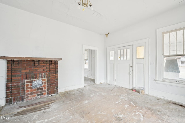 view of entrance foyer