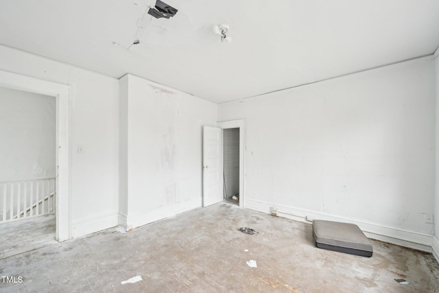 view of unfurnished room