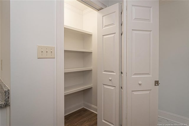 view of closet