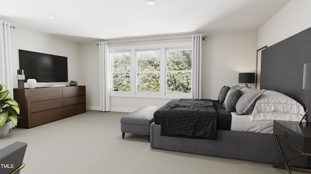4081 Elk Creek Ln Unit 07, Raleigh, NC 27612 - bedroom with carpet flooring and recessed lighting