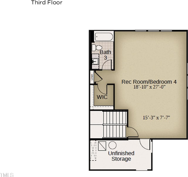 4081 Elk Creek Ln Unit 07, Raleigh, NC 27612 - view of property floor plan