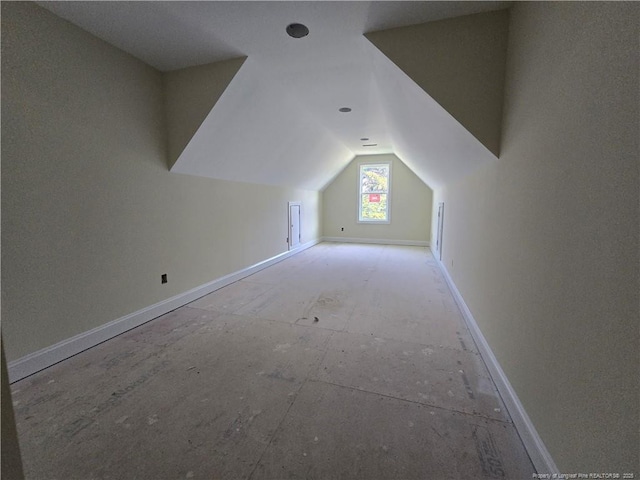3255 School Rd, Fayetteville, NC 28306 - bonus room featuring lofted ceiling and baseboards