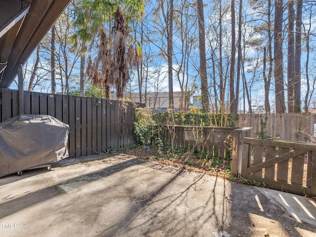 4236 Lake Ridge Dr, Raleigh, NC 27604 - view of patio featuring grilling area