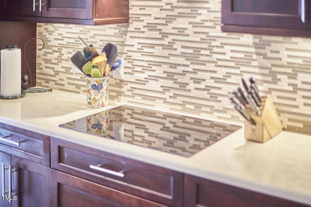 kitchen featuring tasteful backsplash